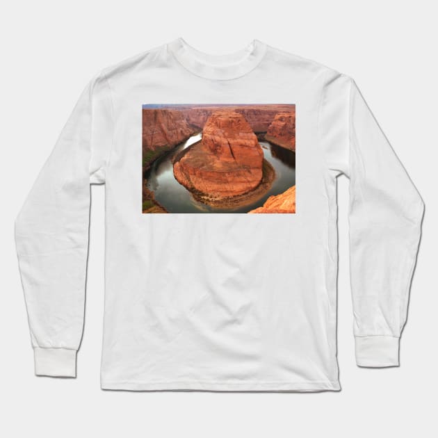 Horseshoe Bend Arizona Long Sleeve T-Shirt by Photomisak72